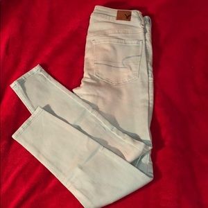 American eagle super super stretch skinny jeans.